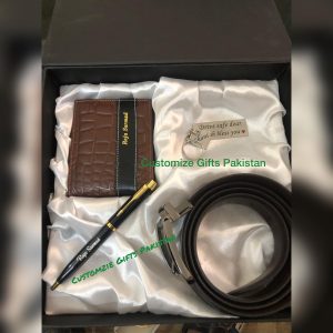 LEATHER WALLET SET