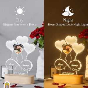 Birthday and Anniversary Led illusion lamp