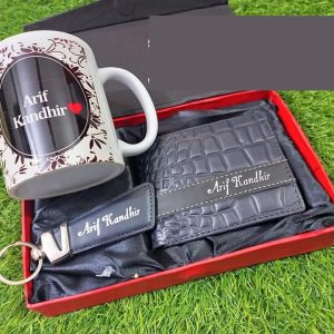 CUSTOMIZE WALLET KEYCHIAN AND MUG SET