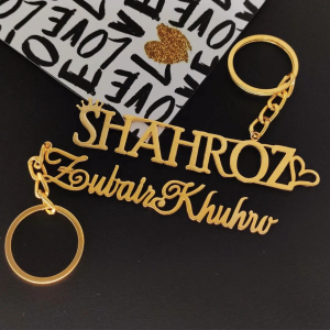 Keychain Gold Plated Best gift For Him