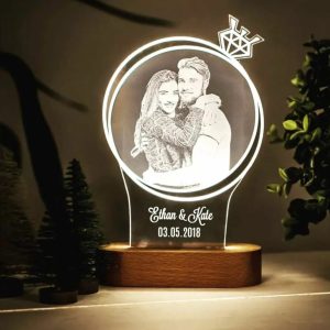 Led illusion lamp Customized gift