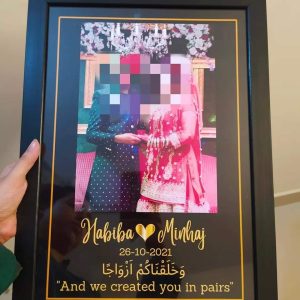 Customize Birthday And Anniversary Frame